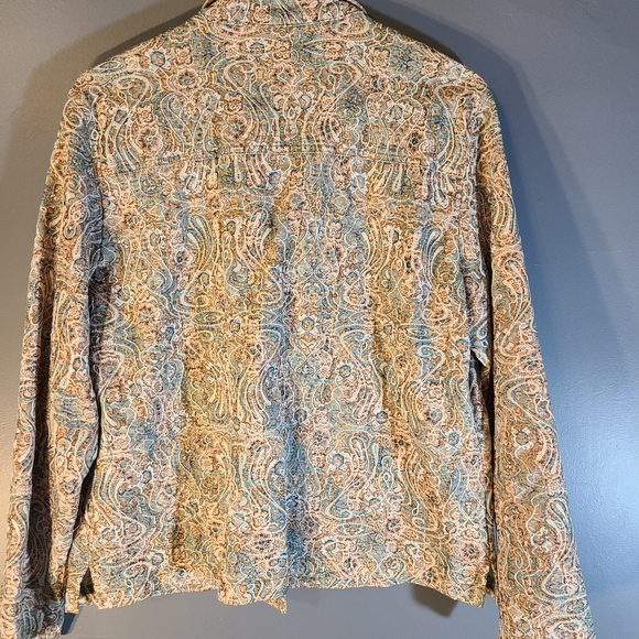 Baxter&Wells paisley style jacket size large - Picture 5 of 5